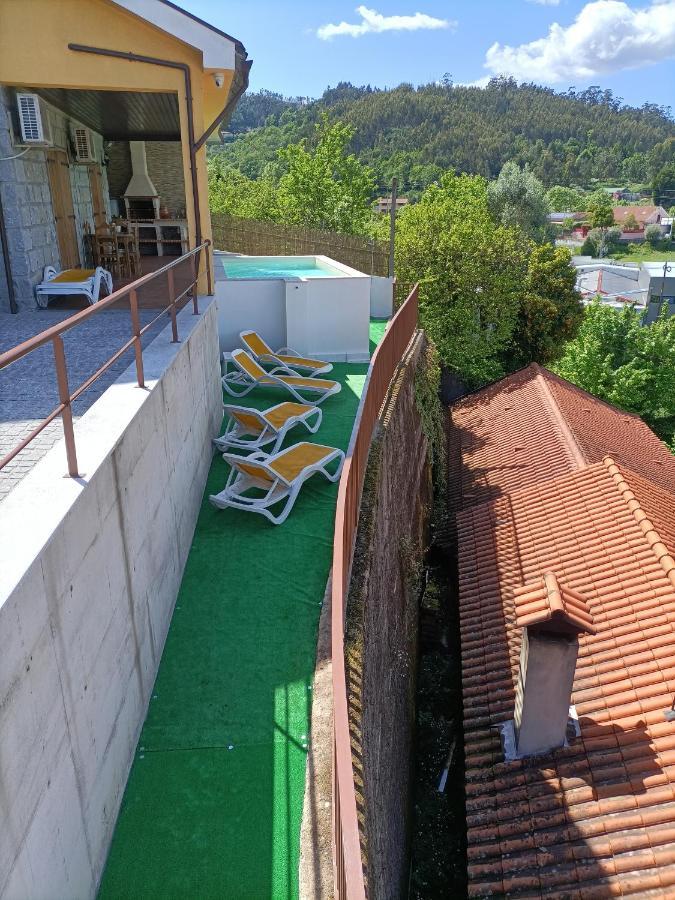 Casa Amarela Da Canicada Vieira do Minho Dış mekan fotoğraf