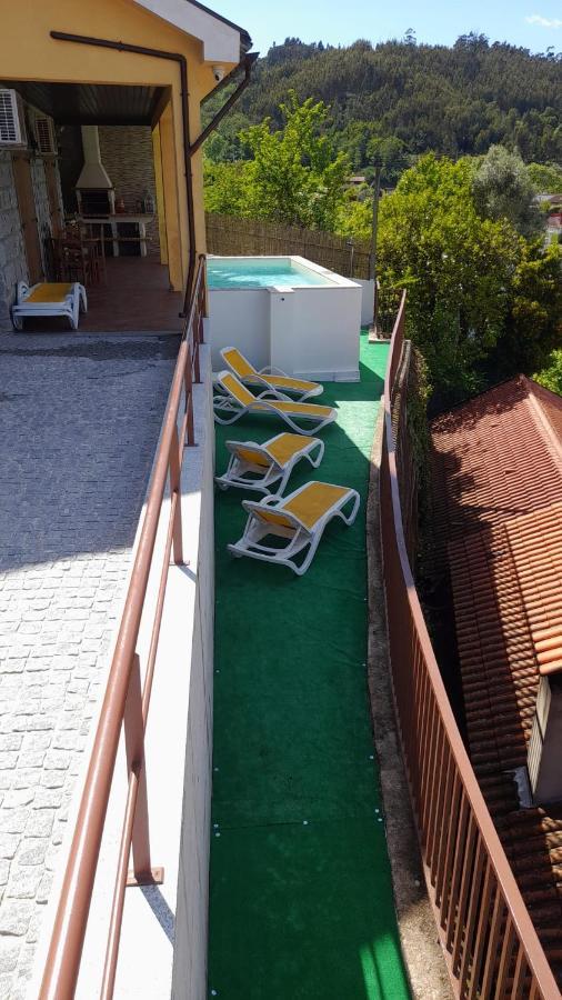 Casa Amarela Da Canicada Vieira do Minho Dış mekan fotoğraf
