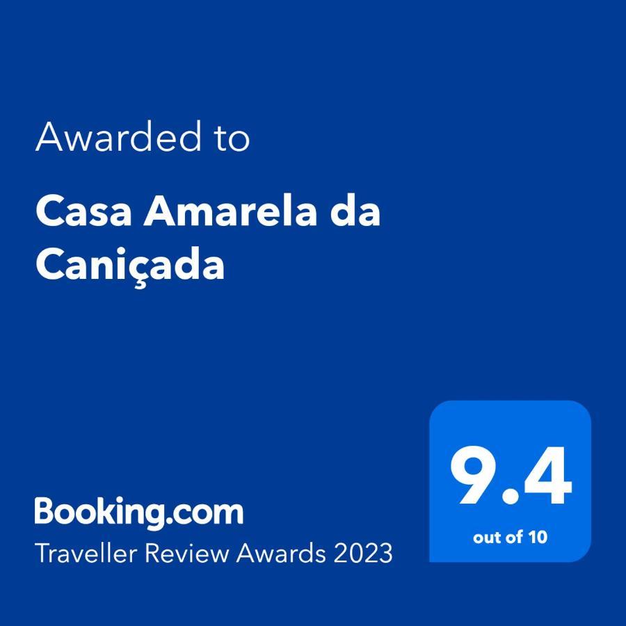 Casa Amarela Da Canicada Vieira do Minho Dış mekan fotoğraf